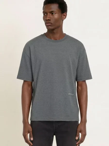 Allsaints T-Shirt Axel grau