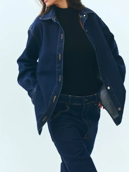 Куртка-сорочка Lilove темно-синій синя