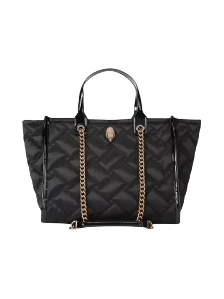 Shopperka Kurt Geiger skórzana czarna