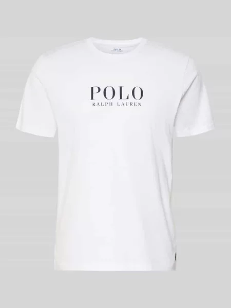 Polo Ralph Lauren t-shirt piżamowy biały