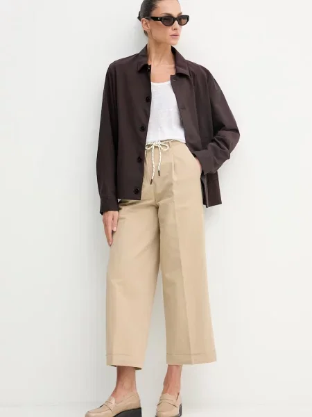 United Colors of Benetton футболка лляна