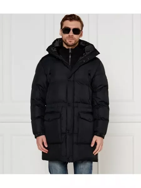 BOSS BLACK Geacă negru