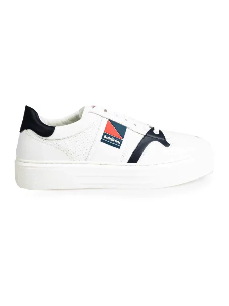 Sneakersy Baldinini skórzane białe