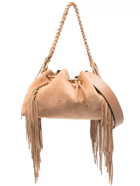 Geantă Jimmy Choo maro