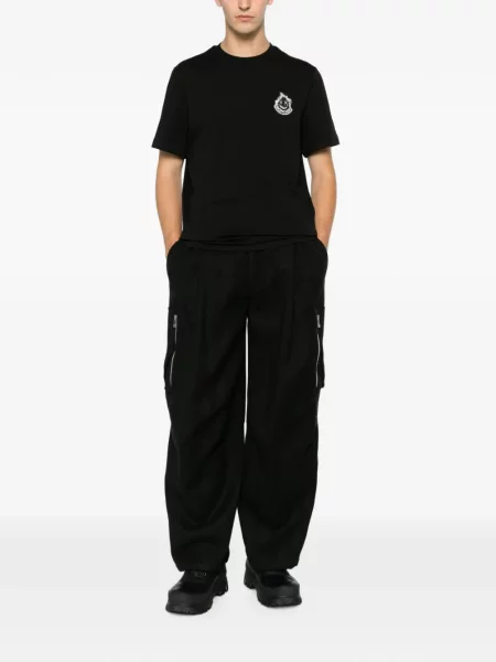 Tricou Moncler cu autograf negru