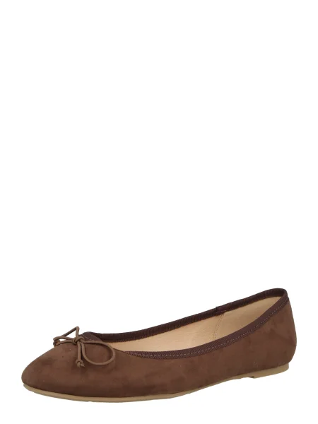 ABOUT YOU Baleríny Beyza tmavě hnědá