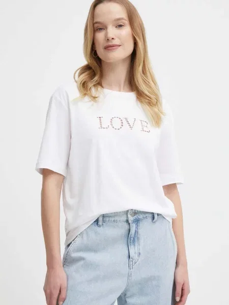 Тениска Sisley бяло