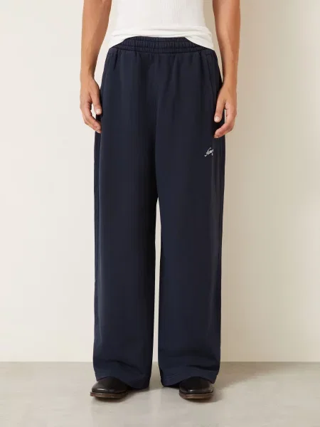 Acne Studios Tepláky tmavě modrá