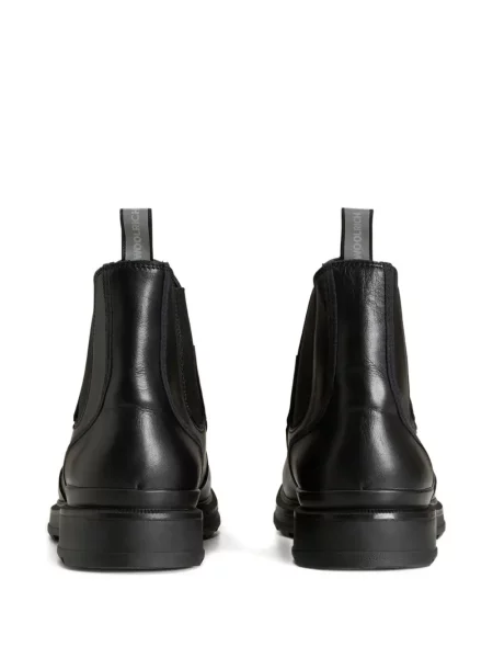 Botine Woolrich din piele negru