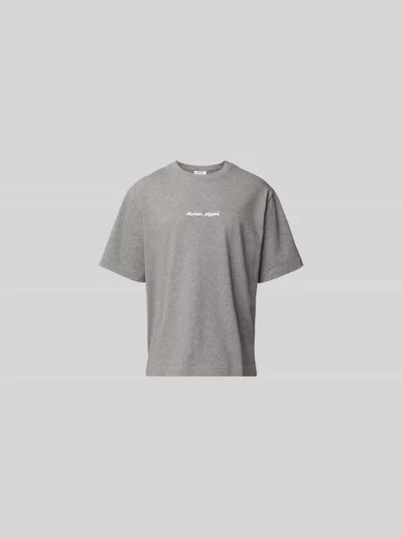 T-shirt typu oversized z bawełny Maison Kitsune