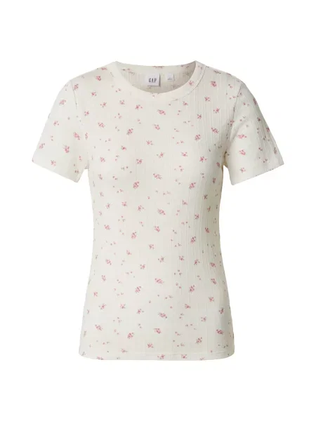 GAP Tricou kaki / roz pitaya / murdar alb