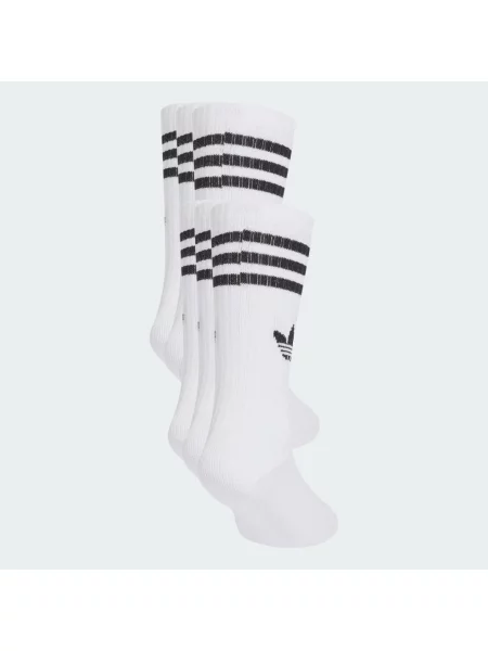 Ponožky Crew Kids – 6 párů bílé