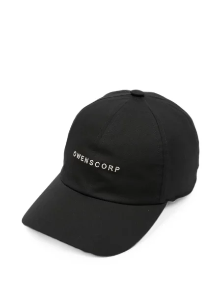 Șapcă Rick Owens cu broderie negru