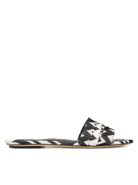 Чехли Missoni Gia Flat черно