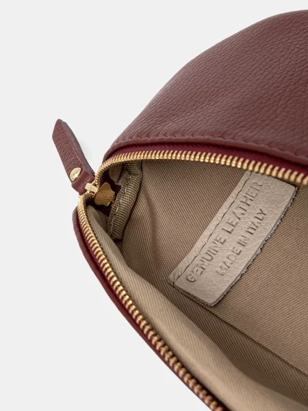 Кожаный ремень Answear.lab бордовый