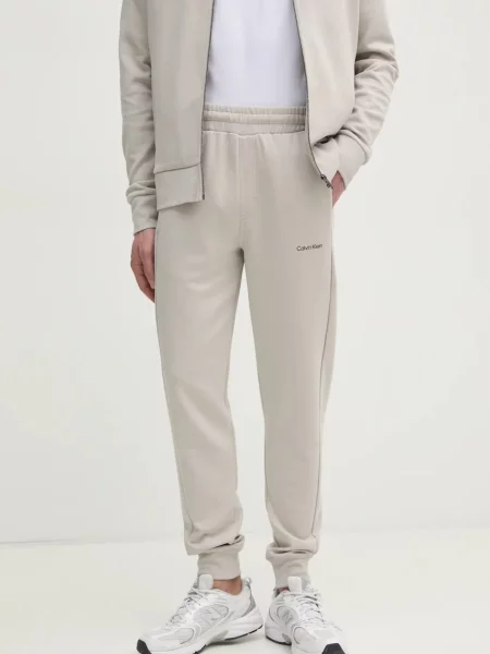 Calvin Klein pantaloni de trening bej