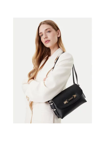 Guess Torebki Kobieta ONE SIZE Torebka na ramię Lefia Flap czarny