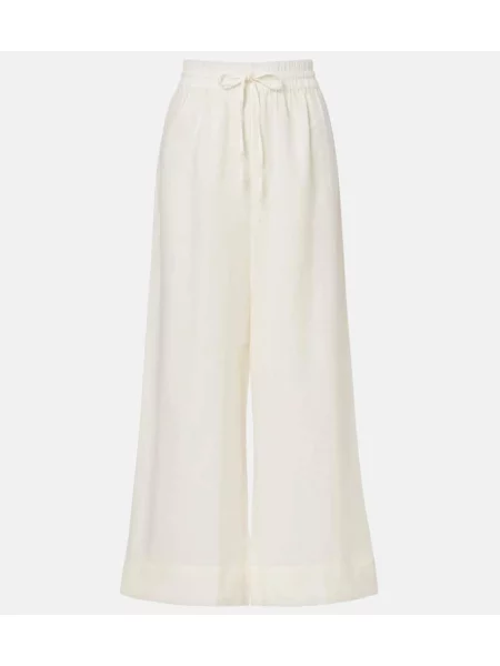 Cropp pantaloni Polo Ralph Lauren de in alb