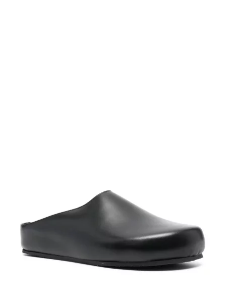 Chiloți Studio Nicholson din piele slip-on negru