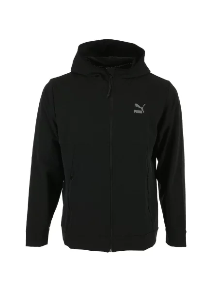 Bluza z kapturem Puma CLSX+ FZ czarna