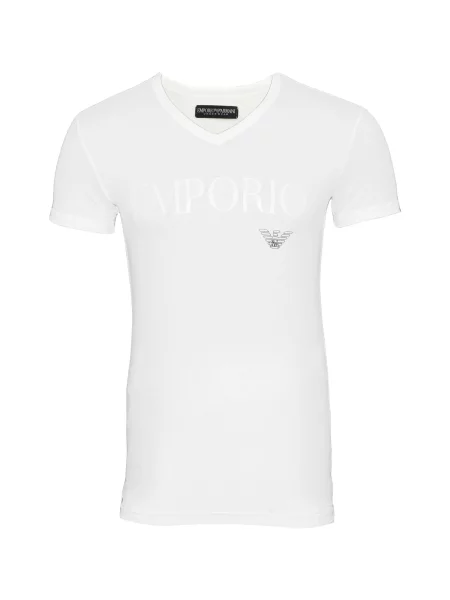 Emporio Armani Tricou negru alb