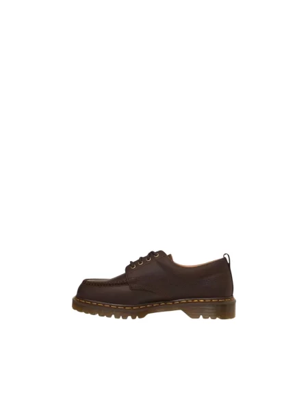 Półbuty Dr. Martens skórzane brązowe