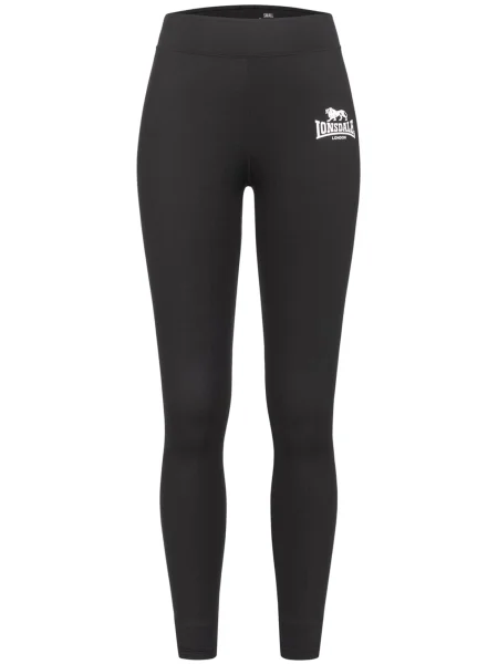 LONSDALE Leggings CALDMORE negru alb