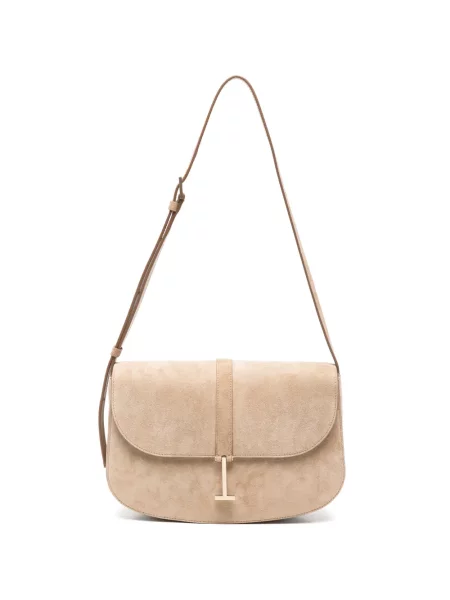 Geanta crossbody Tom Ford din piele de căprioară