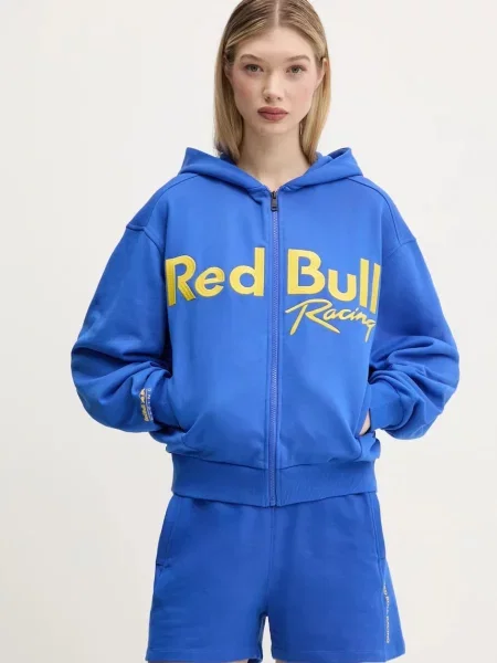 Дънки Red Bull Racing X Pepe Jeans с апликация червено
