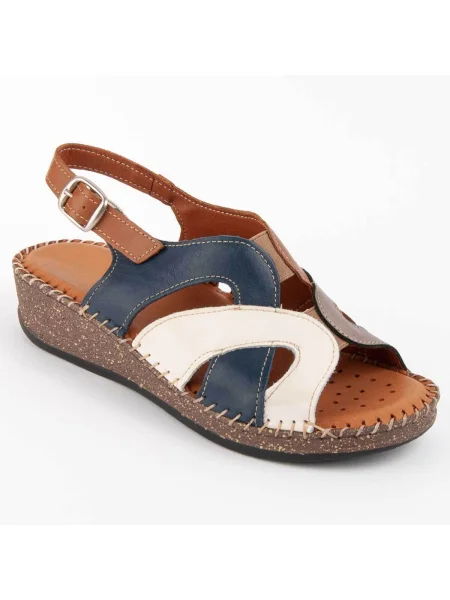 Pantofi Purapiel albastru
