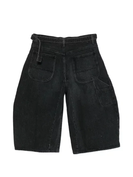Pantaloni scurți Sacai negru