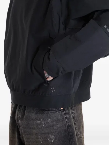 Pletená mikina s kapucí Nike černá