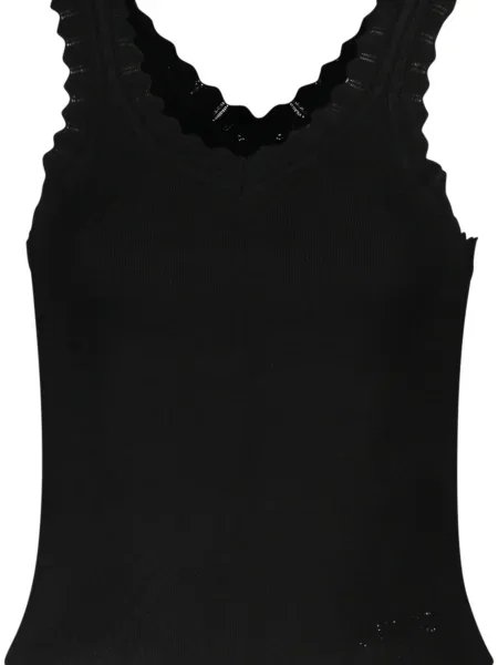 Top Guess Jeans negru