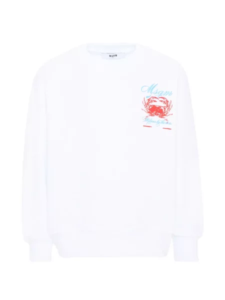 Bluza dziecięca Msgm biała