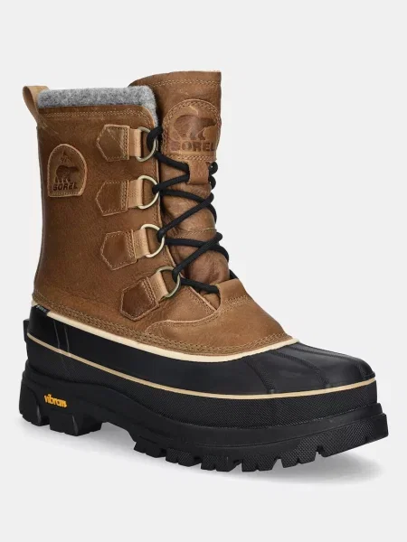 Sorel ghete de piele CARIBOU HORIZON GTX maro