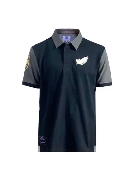 Polo All Blacks Rugby Ellis Rugby czarna