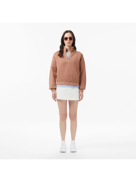 Lacoste толстовка коричнева