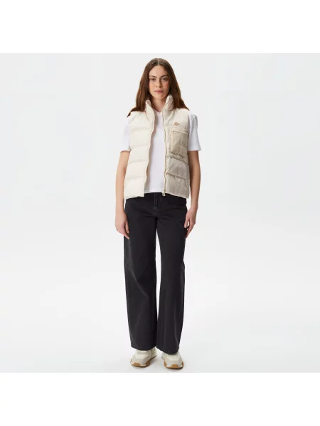 Lacoste жилет бежевий