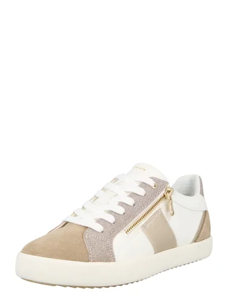 Sneakerși Geox alb