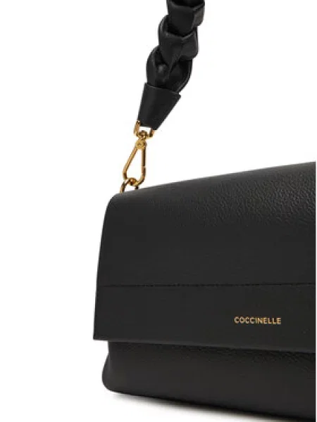 Coccinelle Torba BOHEME GRANA DOUBLE crna