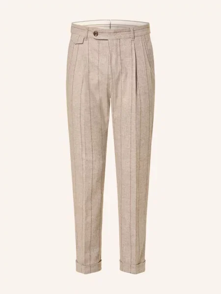 Windsor. Oblekové Kalhoty Sapo Shaped Fit open beige béžové