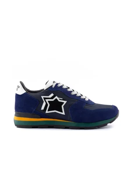 Sneakersy Atlantic Stars casual niebieskie
