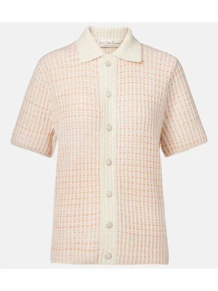 Cămașă God's True Cashmere din cașmir roz