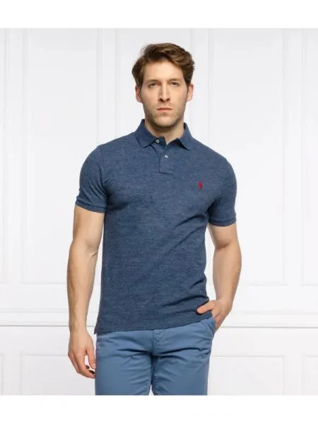 POLO RALPH LAUREN Tenisz póló | Custom slim fit kék