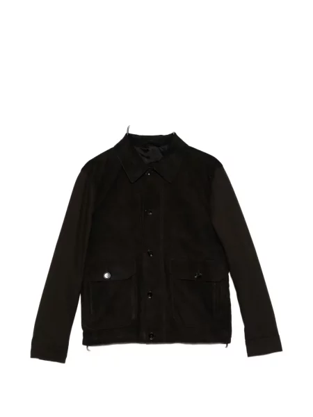 Gulerat geanta de piele Brioni maro