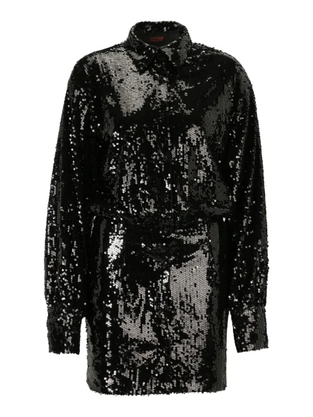 Misspap Rochie tip bluză negru