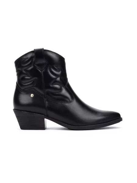 Buty do kostki Pikolinos skórzane czarne