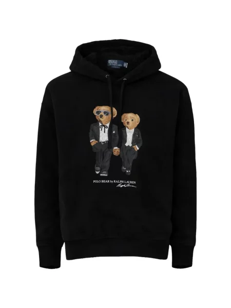Bluza z kapturem Polo Ralph Lauren czarna
