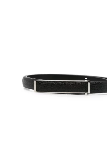 Cu centură curea Tom Ford din piele negru