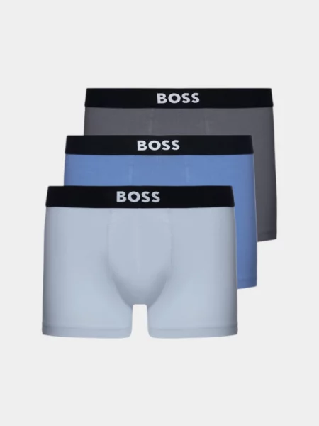 Труси Boss синій/блакитний бавовна/еластан сині